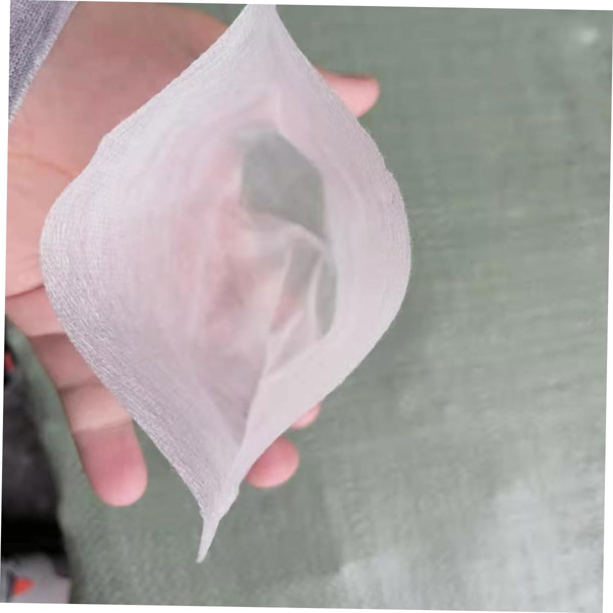 CAXUSD 100Pcs Nursery Bags Plant Grow Bags Flower Planter Pouches Non-Woven Fabrics for Gardening image number 2