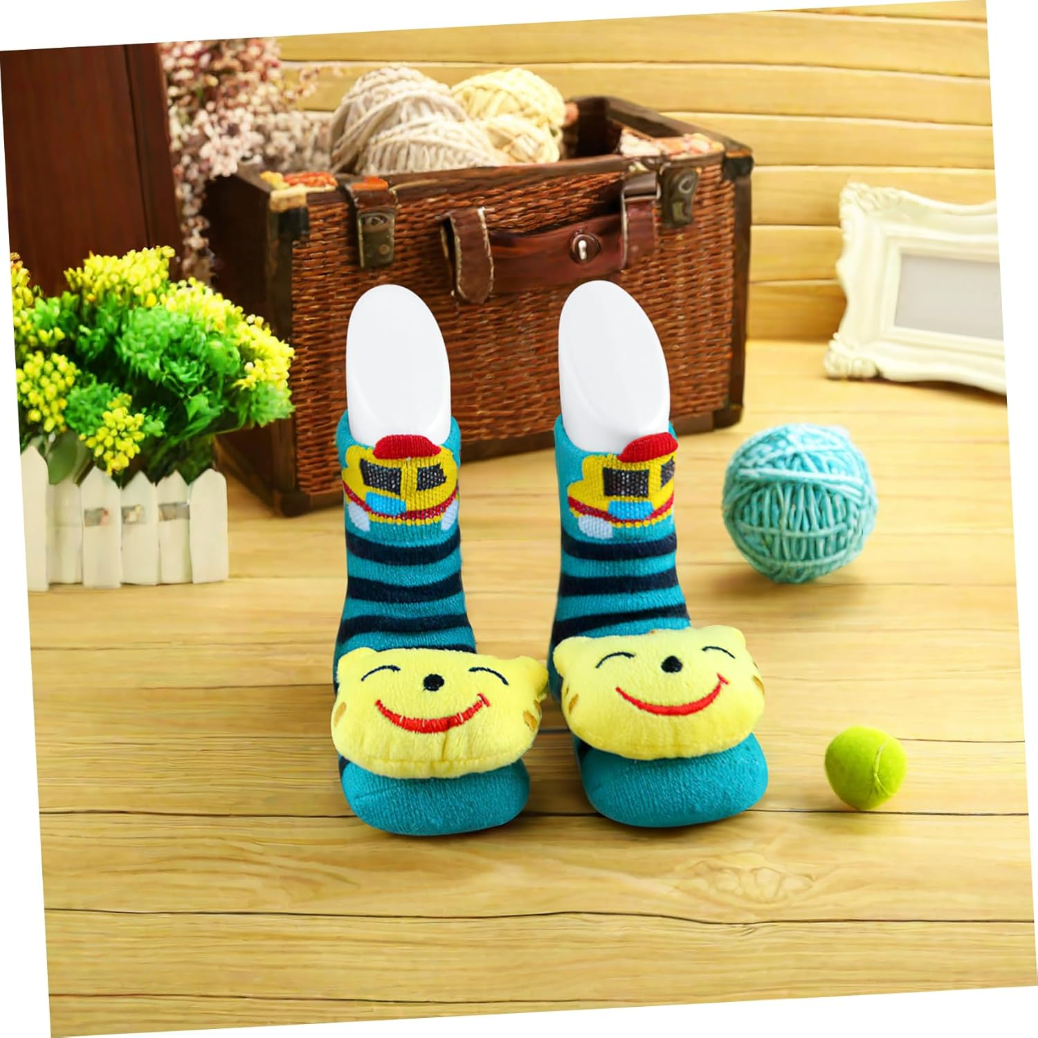 4Pcs Baby Foot Model Toddler Mannequin Feet Plastic Shoe Display Reusable for Retail Shop White and Skin Tone 11.5Cm 14Cm image number 2