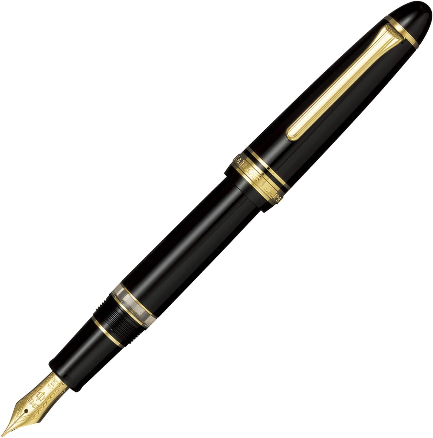 Sailor Profit Fountain Pen, Rearo, Black, Medium Point, 11-3924-420
