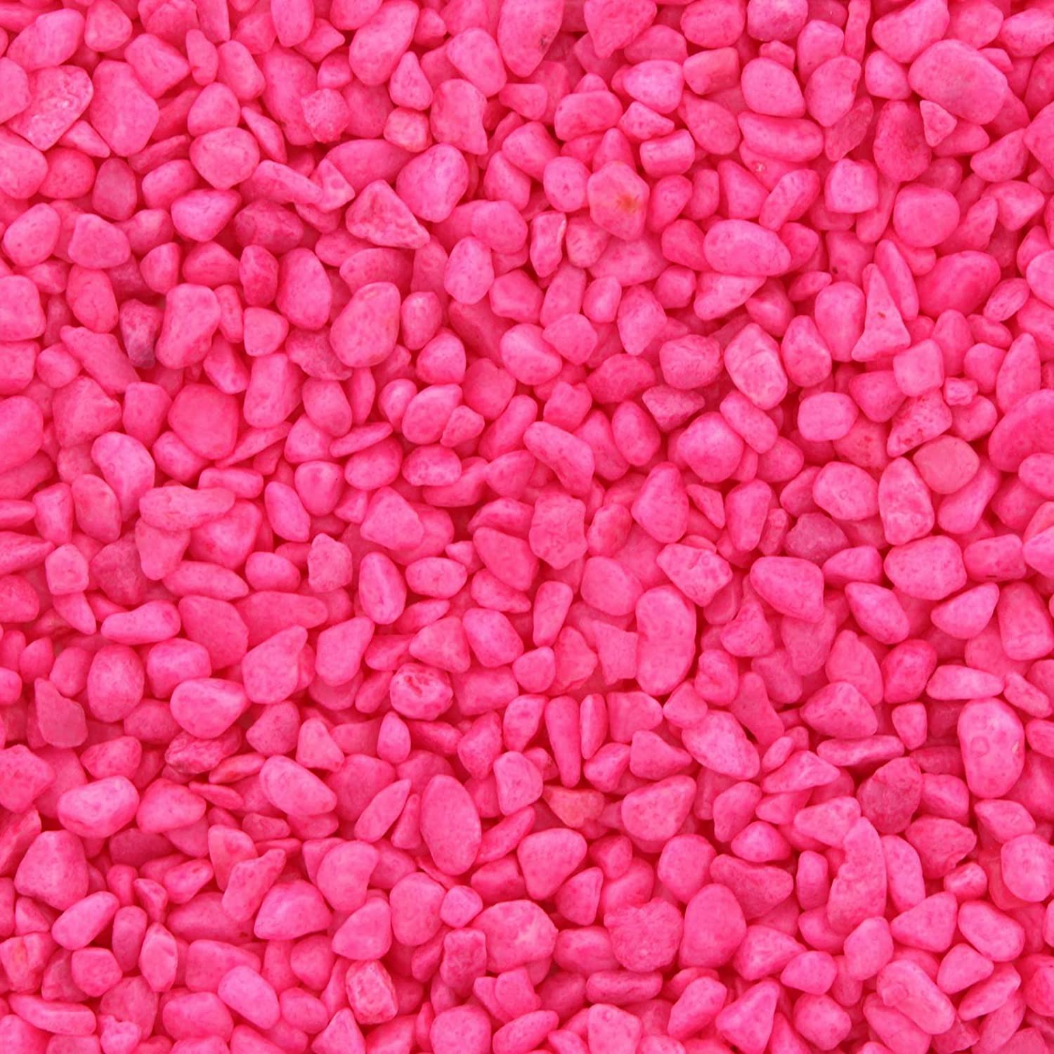Aquarium Decorative Gravel Pink 7Mm 5Kg Fish Tank Decoration 10284PK Aqua One image number 1