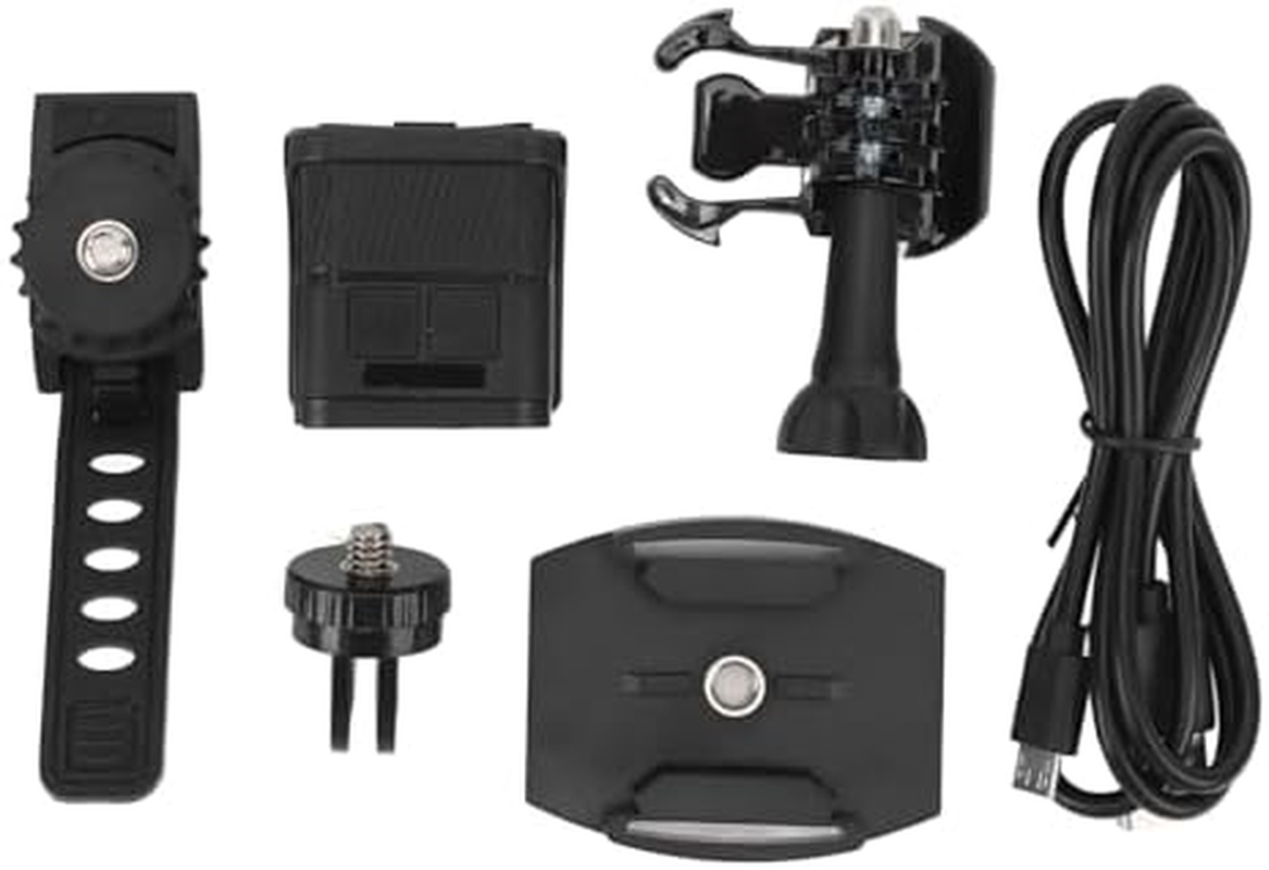 Rear View Camera, 1080P HD Waterproof Handlebar Bike Camera, 120&deg; Wide Angle Wifi Sports Video Action Camera with Adjustable Rotatable Bracket image number 3