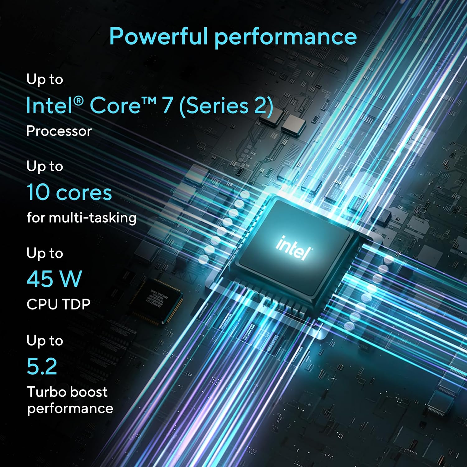 ASUS V16 Lifestyle Laptop. 16.0" WUXGA Display. Intel Core 5 Processor 210H 2.2 Ghz (Up to 4.8 Ghz). NVIDIA Geforce RTX 4050 Laptop GPU. DDR5 32GB RAM. 512GB M.2 Pcie 4.0 SSD. Wi-Fi 6. Windows 11 Home