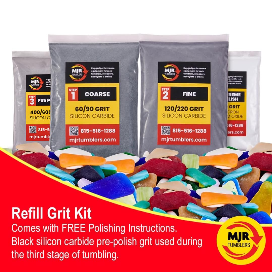 MJR Tumblers Rock Grit Kit for 4.5Kg Tumbler image number 2