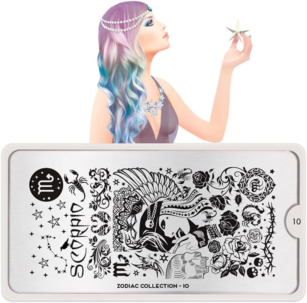 Moyou Stamp Stencil Zodiac 10