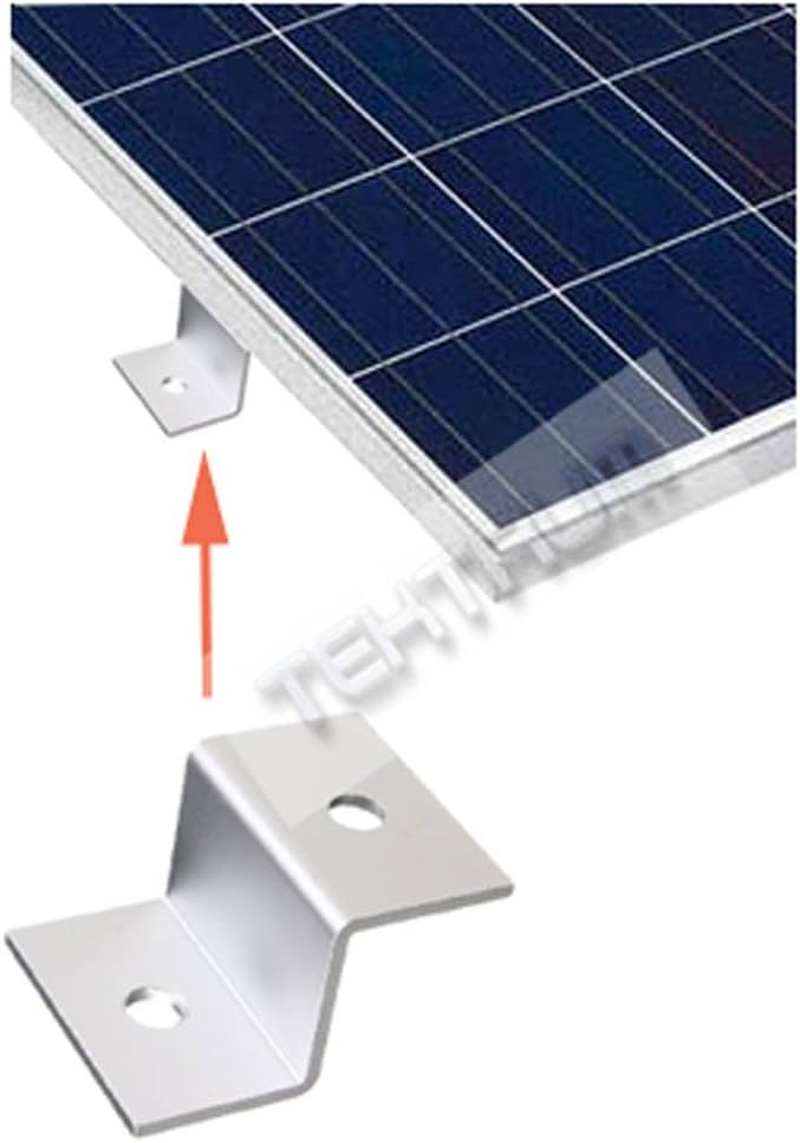 Tektrum Z Bracket Solar Flush Mount Kit - Set of 4 - Z Bracket Flush Mount Kit - Set Of 4 image number 3