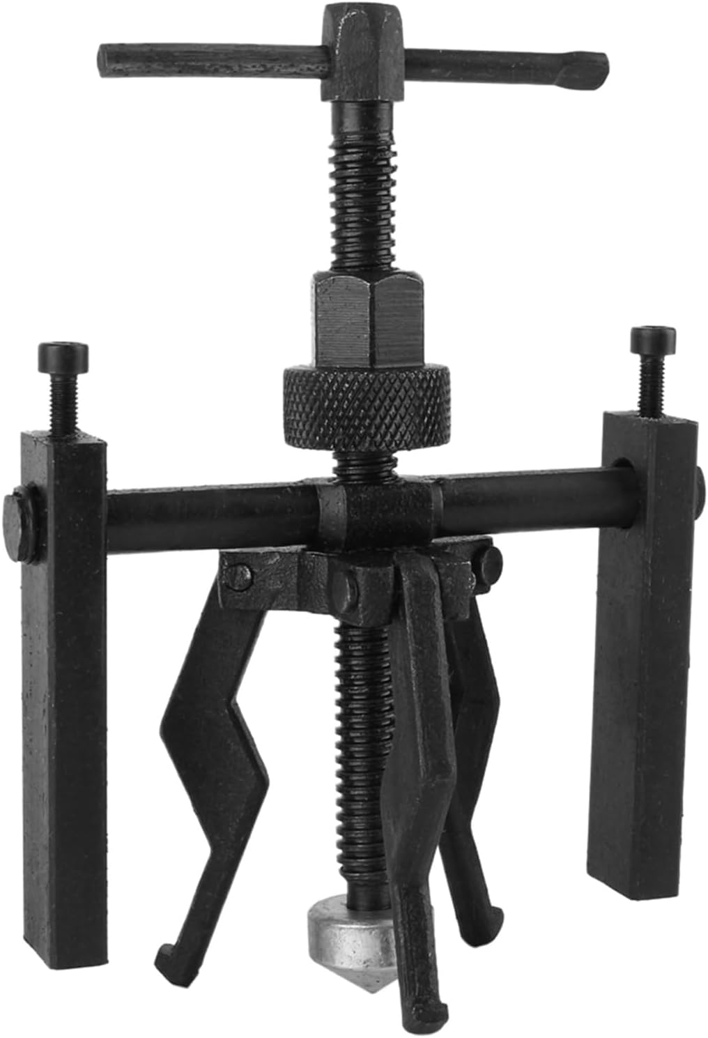 SOULONG 3 Jaw Inner Bearing Puller Gear Extractor Bearing Removal Tool Alloy Steel Strong Pull Force Easy to Install for Guide Pump Brushes 17-38Mm inside Diameter image number 5