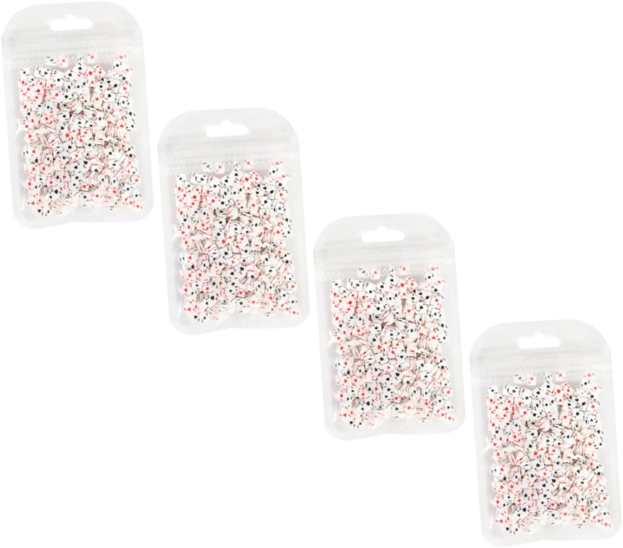 NOLITOY Nail Art Charms Simulation Playing Cards Polymer Clay DIY Materials for Unique Manicure Decorations Durable and Fashionable Craft Supplies image number 4