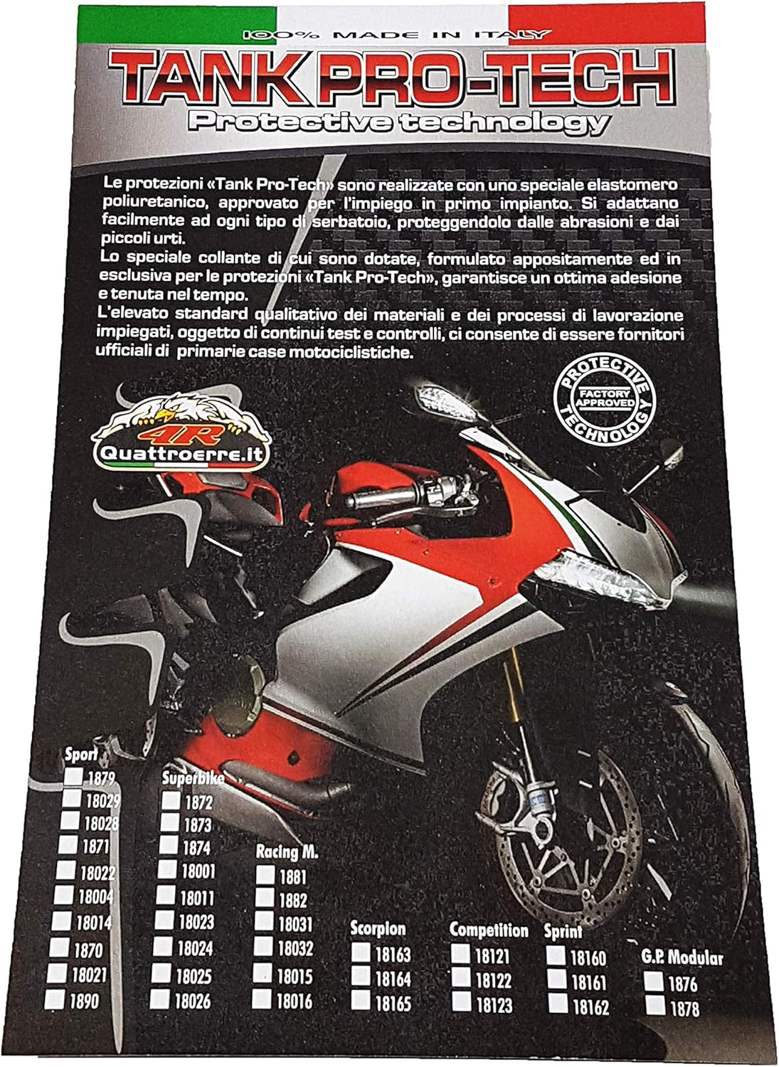 3D Tank Protection for CBR Honda Motorcycle, Black image number 4