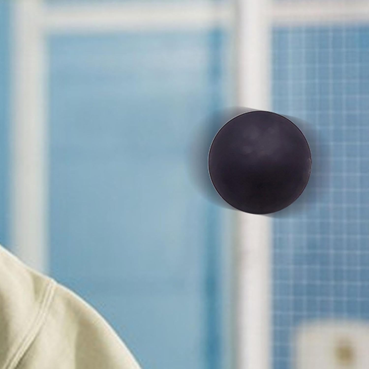 Squash Balls - 4X Small Rubber Squash Ball | Training Squash Ball | Rubber Hollow Balls | Dog Balls | Outdoor Sports Rubber Hollow Ball | High Elasticity Competition Squash Ball | Squash Ball Beginner - Black image number 6