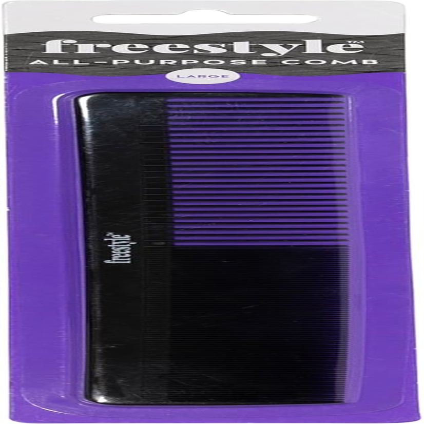 Freestyle Women'S All Purpose Hair Comb, Black, Small