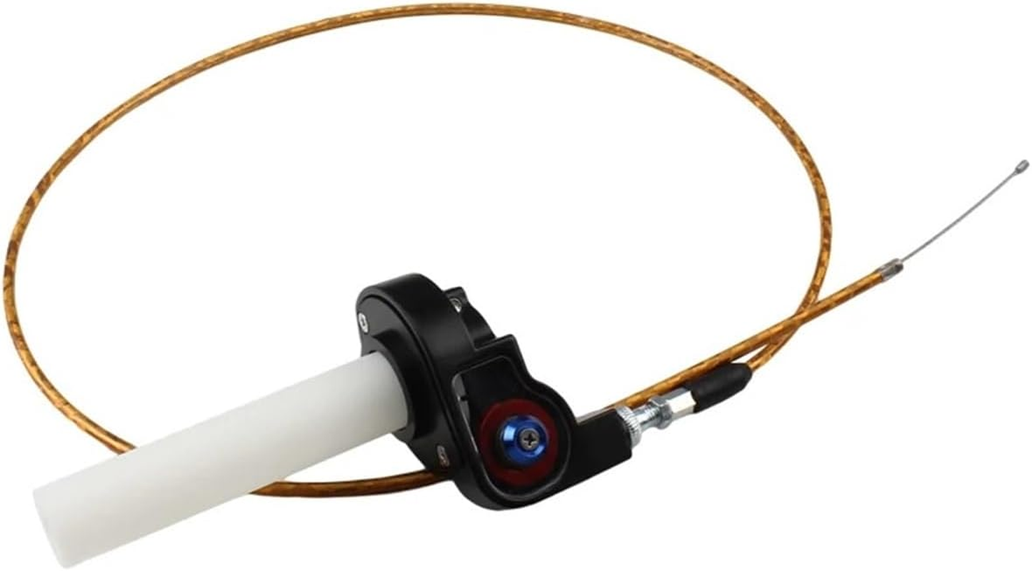 Jiningxinxin Motocross Motorcycle Accelerator Throttle Handle Grips Parts Universal 1200Mm Cable 22Mm 7/8'' Dirt Pit Bike Accessories image number 1