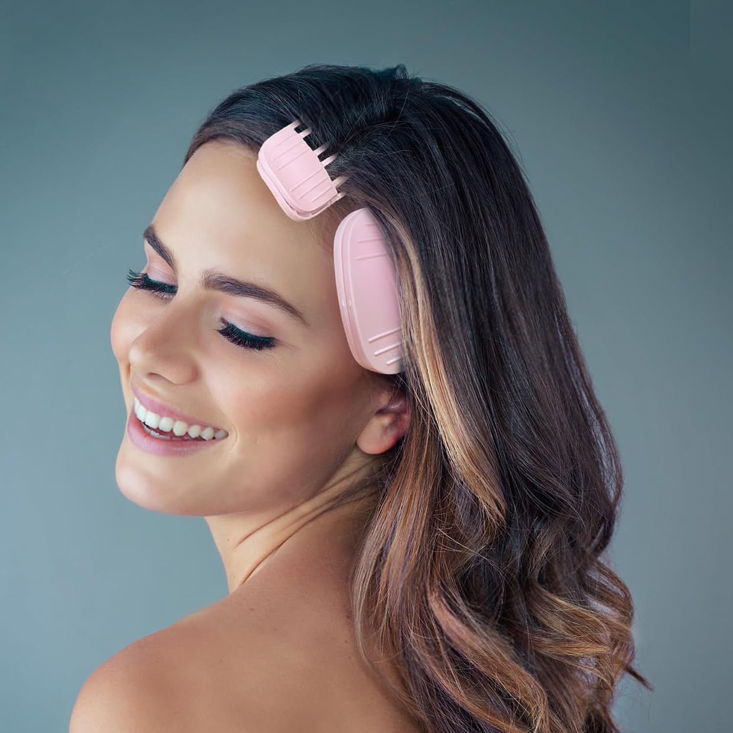 Volumizing Hair Clips Instant Root Lift Hair Clip for Women Painless No Trace Hair Tools Perfect for Voluminous Bangs and Hairstyles Suitable for All Hair Types Professional Styling Comb (4 Pcs) image number 2