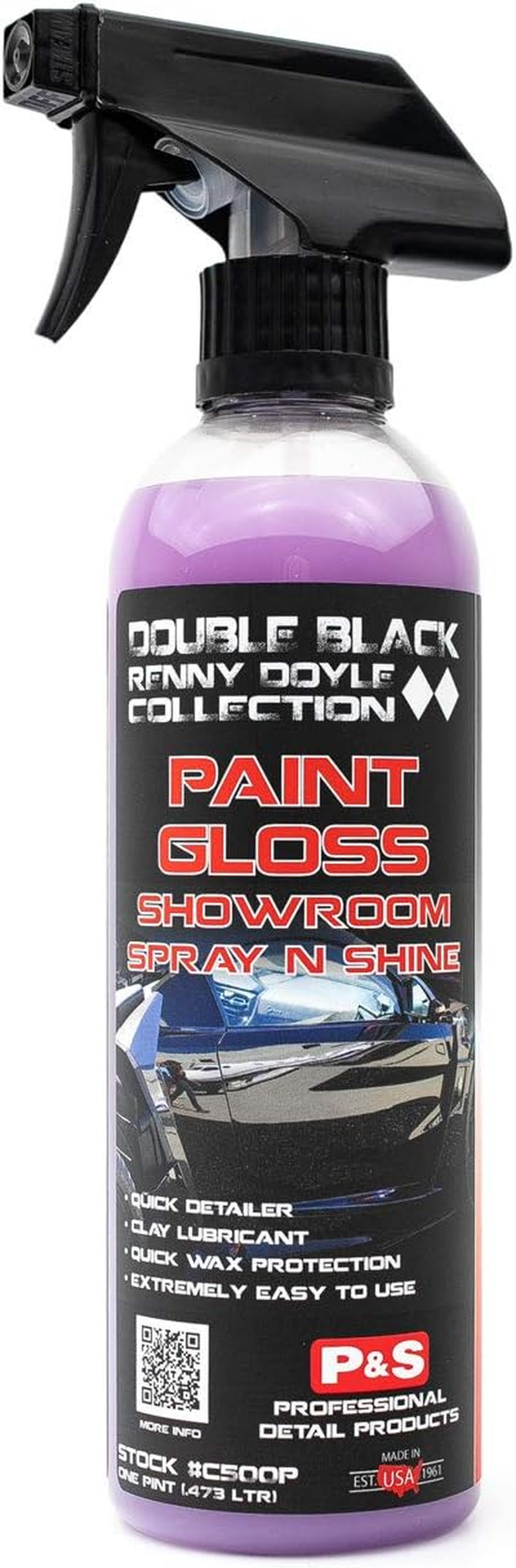 P&S Paint Gloss - High Gloss Quick Detailer, Waterless Wash, Extreme Gloss (473Ml) image number 1