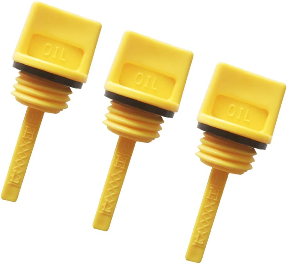 WOTIAN Oil Filler Cap and Oil Dipstick 3Pcs for Champion or Firman 163Cc 200Cc 212Cc 225Cc Engine Generator Lawnmower (The Thread Specification Is M20&times;2.5) image number 2