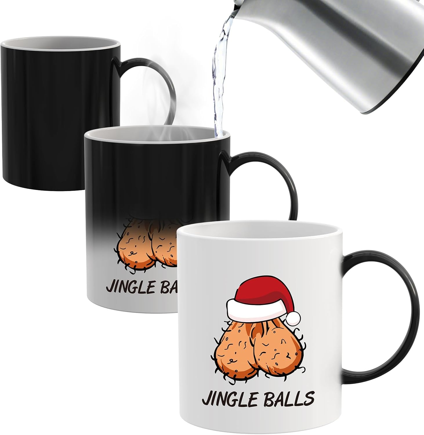 Mothers Day Mom Gifts from Daughter Son, Personalized Novelty Presents for Wife from Husband, Funny Gifts for Men Women, Message Appears as It Heats, Mothers Day Birthday Prank, Office Joke