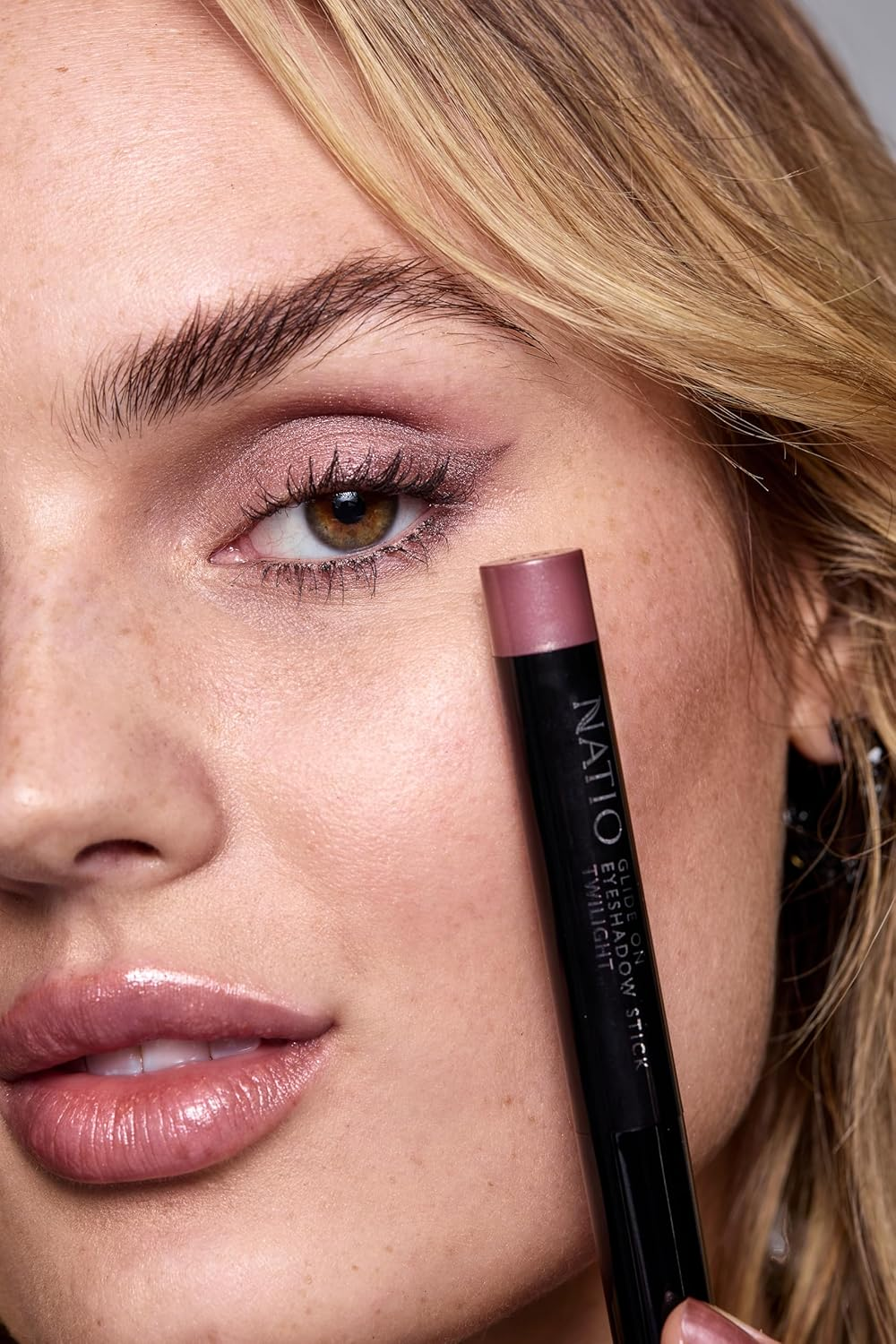 Natio Australia Glide on Eyeshadow Stick Twilight 1G - Plum Eyeshadow Cream Stick - Smudge Free, Long Lasting - Cruelty Free & Vegan Friendly