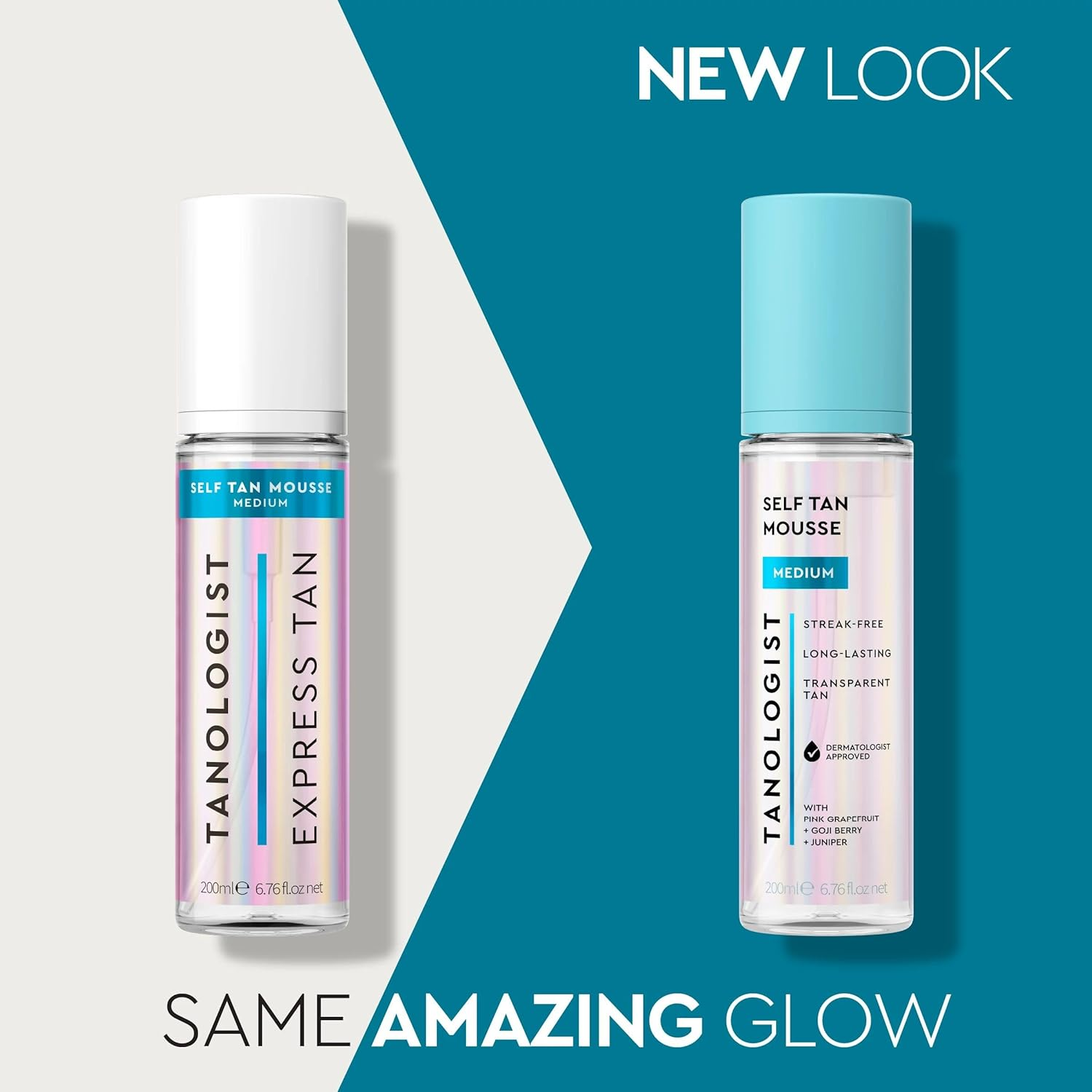 Tanologist Self Tanning Mousse Medium (200Ml) Clear Self Tanning Foam for Sensitive Skin Dermatologically Tested Clean Vegan Ingredients image number 4