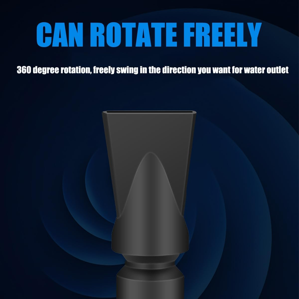 3 Pcs Aquarium Water Outlet Duckbill Plastic 360&deg; Adjustable Fish Tank Rotating Water Outlet Aquarium Outlet Nozzle Joint Tank Water Outlet Tube Fitting for Fish Tanks Water Outflow Pipe Fitting image number 5