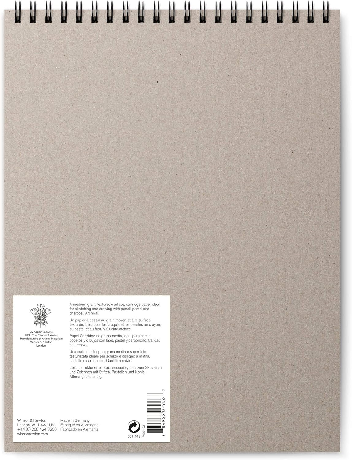 Winsor & Newton Classic Drawing Paper Pad, 27,9 X 35,6Cm, Natural White image number 1