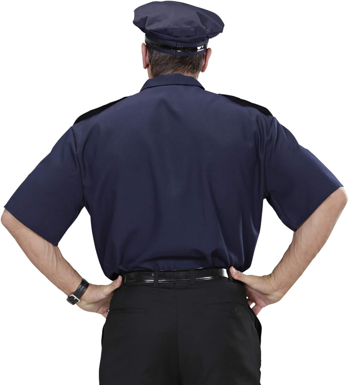 "POLICE OFFICER" (Shirt, Tie, Hat) - (XL)