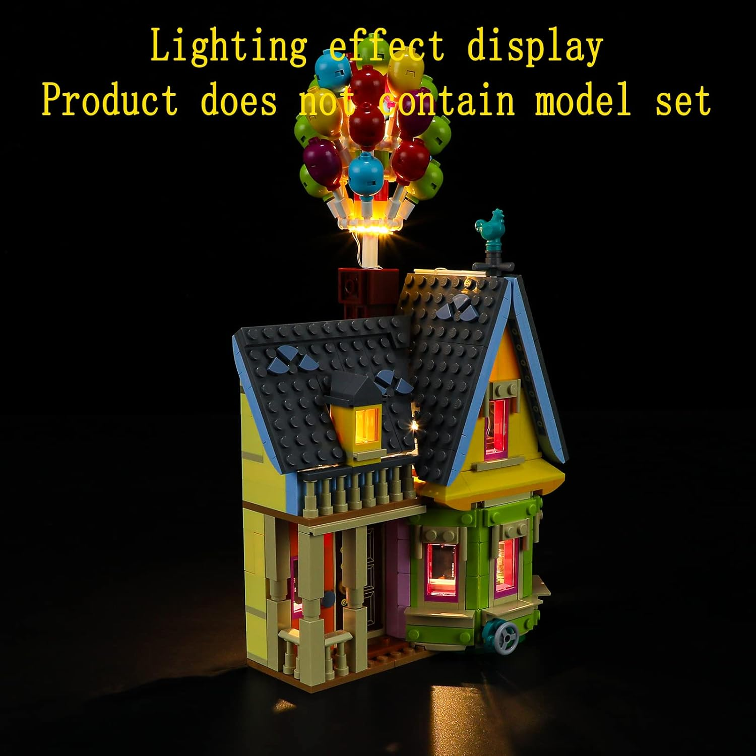 GEAMENT LED Light Set Compatible with  Carls up House - Lighting Set for 43217 (Model Set Not Included) image number 5
