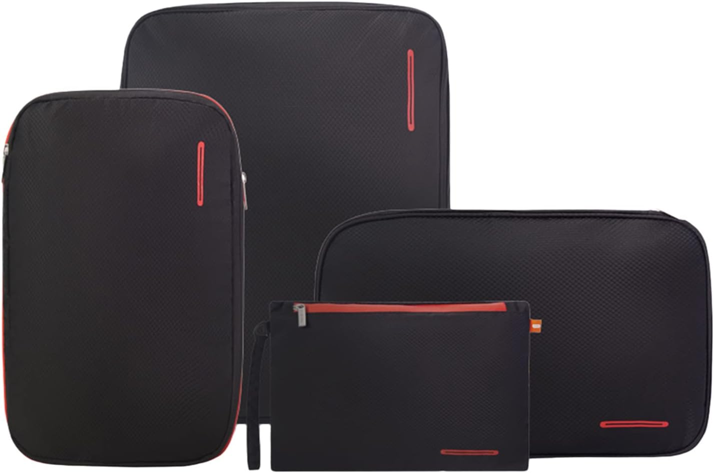 Bee Nesting Waterproof Compression Packing Cubes 5 Sets, Large Travel Packing Organizers for Carry on Luggage, 2 Sides Expandable Storage Bags for Backpacking, Suitcases