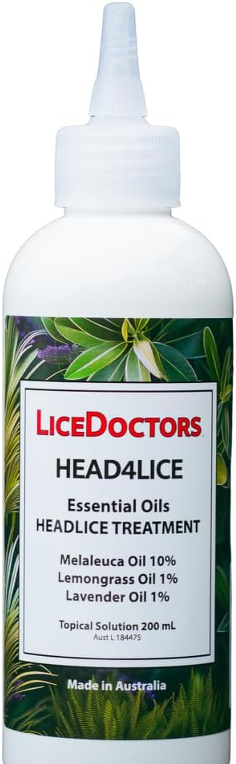 Licedoctors Head Lice Treatment Oil | Natural Essential Oils for Head Lice Care | Australian Made | 200Ml image number 2