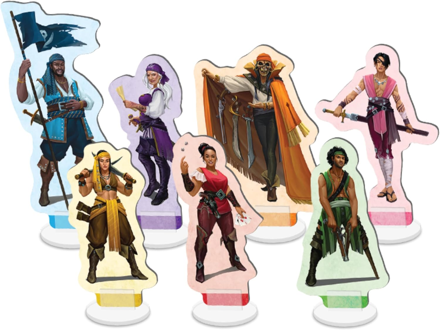 Plaid Hat Games Crossroads Game Fantasy Flight Games Forgotten Waters a Pirate Adventure Board Game 3-7 Players 13+