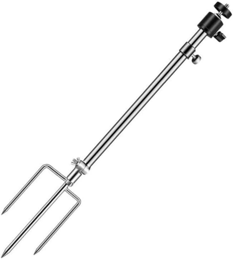 Adjustable Ground Mount Trail Game Camera Holder, Fishing Holder, Flashing Light Holder, Versatile Fixed Stand for Outdoor/Garden Use image number 3