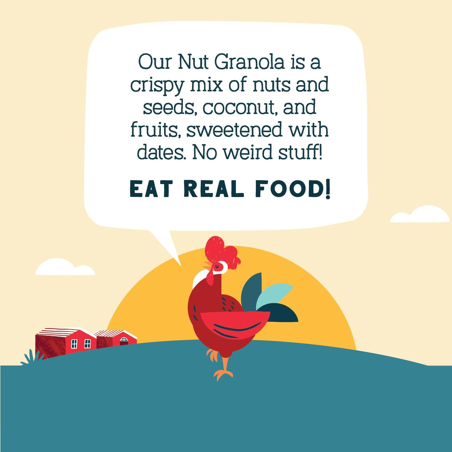 Seven Sundays Nut Granola Cereal, Rise & Shine Strawberry Banana Nut, 20 Oz (Pack of 3), Grain & Gluten Free, 5G Protein, 5G Net Carbs, Keto Friendly image number 5