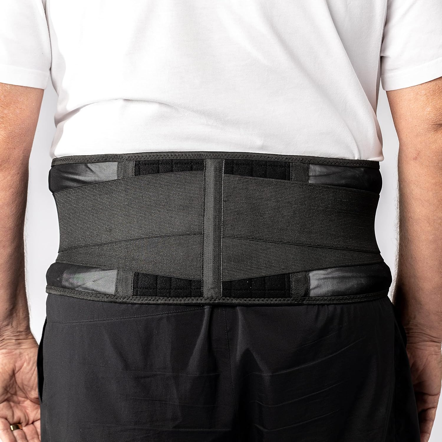 Back Support Belt, Black Large/X-Large image number 3