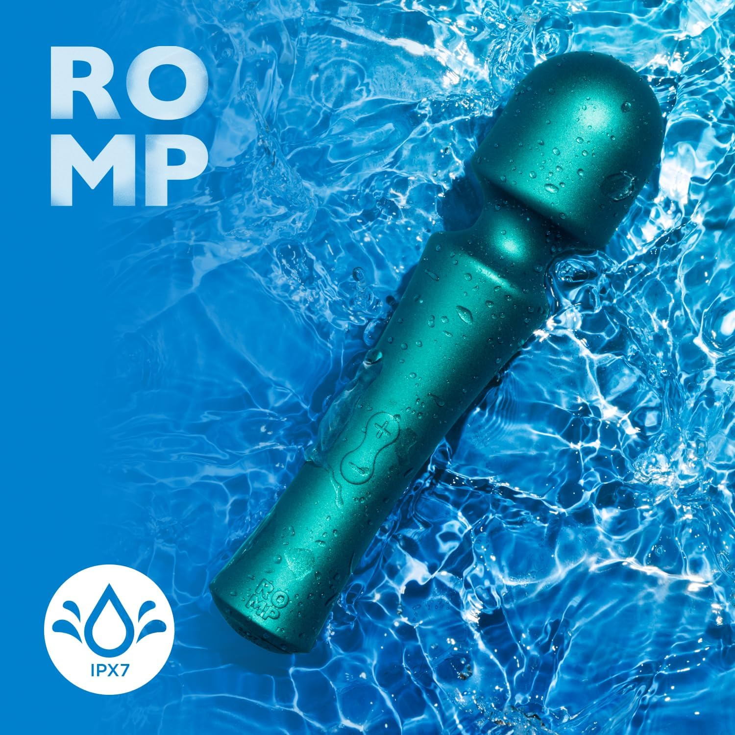 ROMP Presto Mini Cordless Wand Vibrator | Handheld Personal Massage Tool for Woman | Clit and Body Stimulator | Adult Sex Toys for Woman | Massager for Women and Couples | Waterproof & Rechargeable image number 1