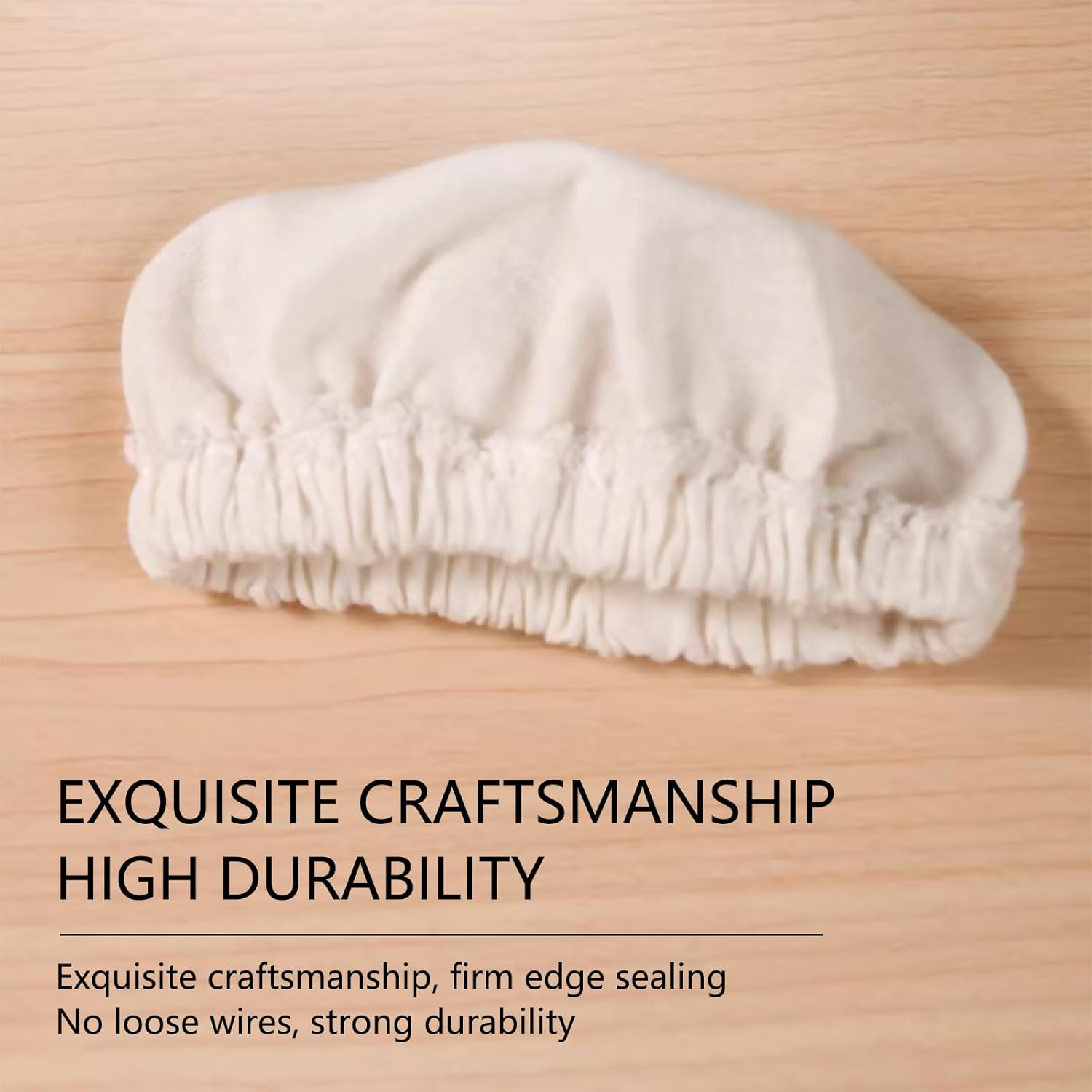 JANGJANG 4 Pack Sourdough Jar Cover Starter Jar Cloth, Reusable Cloth Lid for Sourdough Cover, Bread Fermentation Baking Supplies for 3-4 Inch Mouth Jars, White