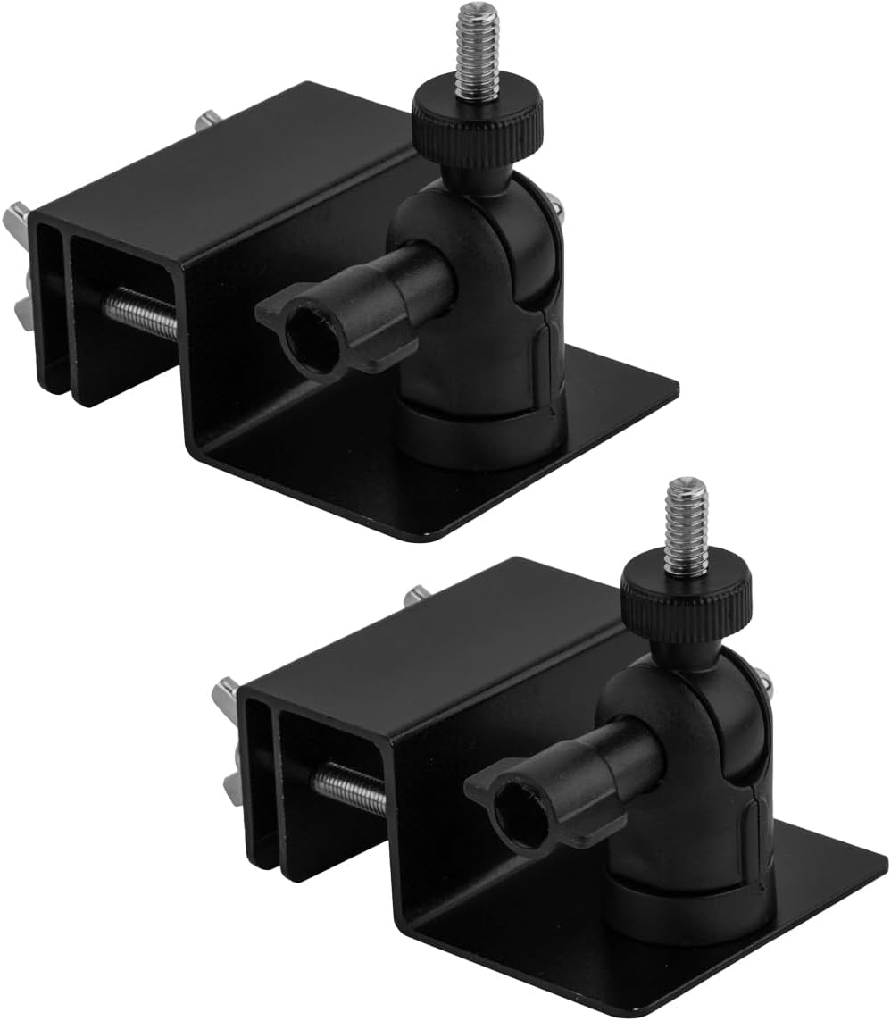 2-Pack Weatherproof Gutter Mounts with Universal Screw Adapter for Outside, Compatible with Blink Outdoor, Blink Outdoor 4 & Blink XT2/XT Camera