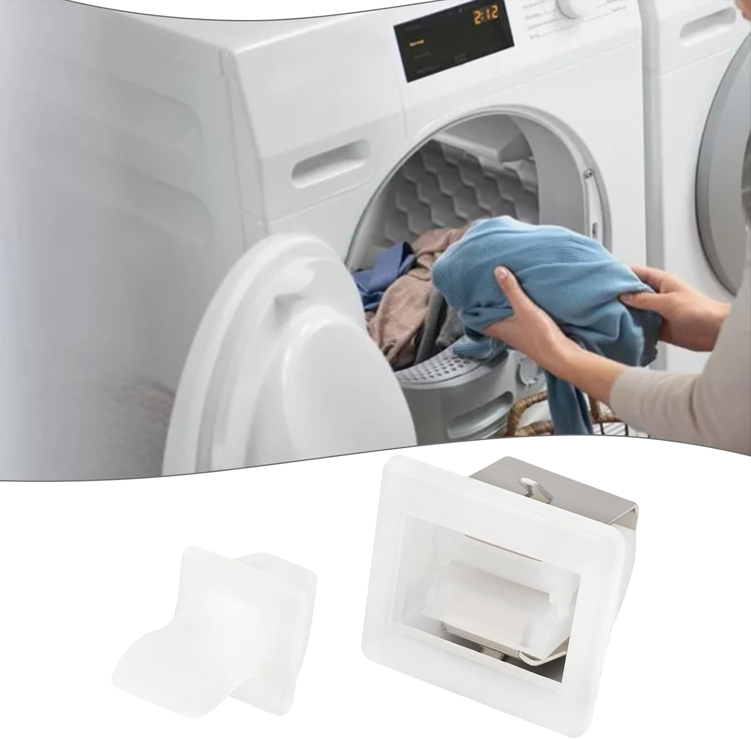 Briny River 4Pcs Dryer Door Latch with Plug-Ins AP4037288 19950209 306436VP 33001791 PS2029855 R0601523 W10116757 Y313912 Compatible with Whirlpool Compatible with Maytag image number 1