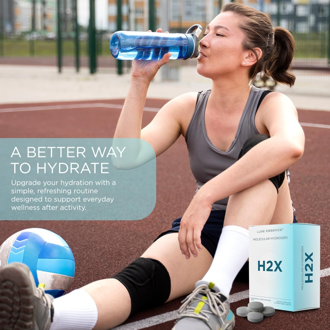 Molecular Hydrogen H2X Tablets for Drinking Water | Molecular Hydrogen Water Tablets | Water-Infusing Effervescent Tablet | 12 PPM Hydrogen-Generating Formula | 60 Count image number 4