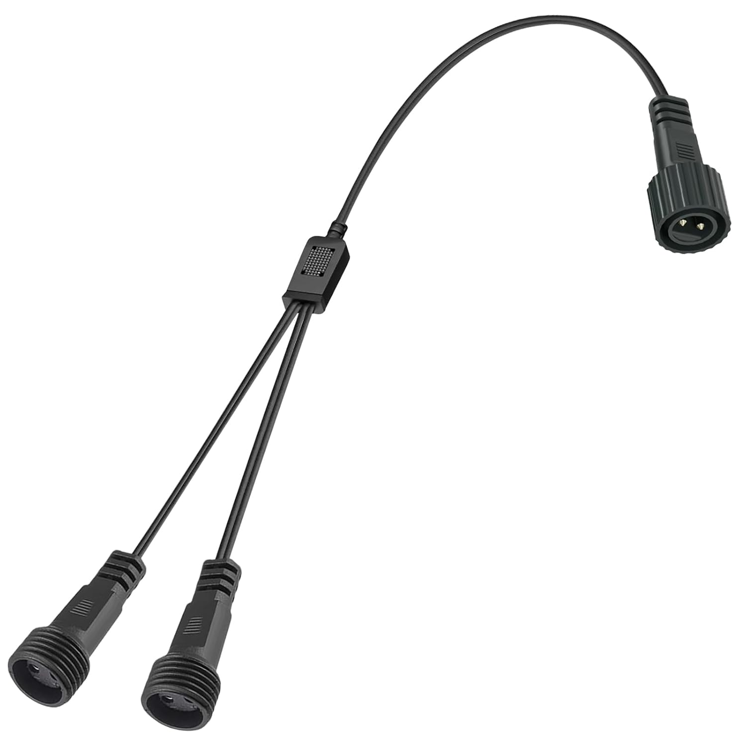 Replacement 3 Meter LED Power Wire Lead for CZJUTAI LED Power Transformers - Waterproof Screw Type DC 2 Pin Connector, Illuminate Your Holidays! (3 Meter)