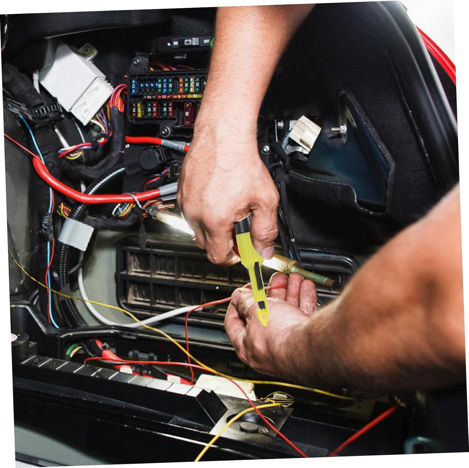 KONTONTY Circuit Tester Voltage Tool Thermometer Tool Multimeter Probe Wire Tester Diagnostic Test Easy to Use for Automotive Electrical Testing image number 2