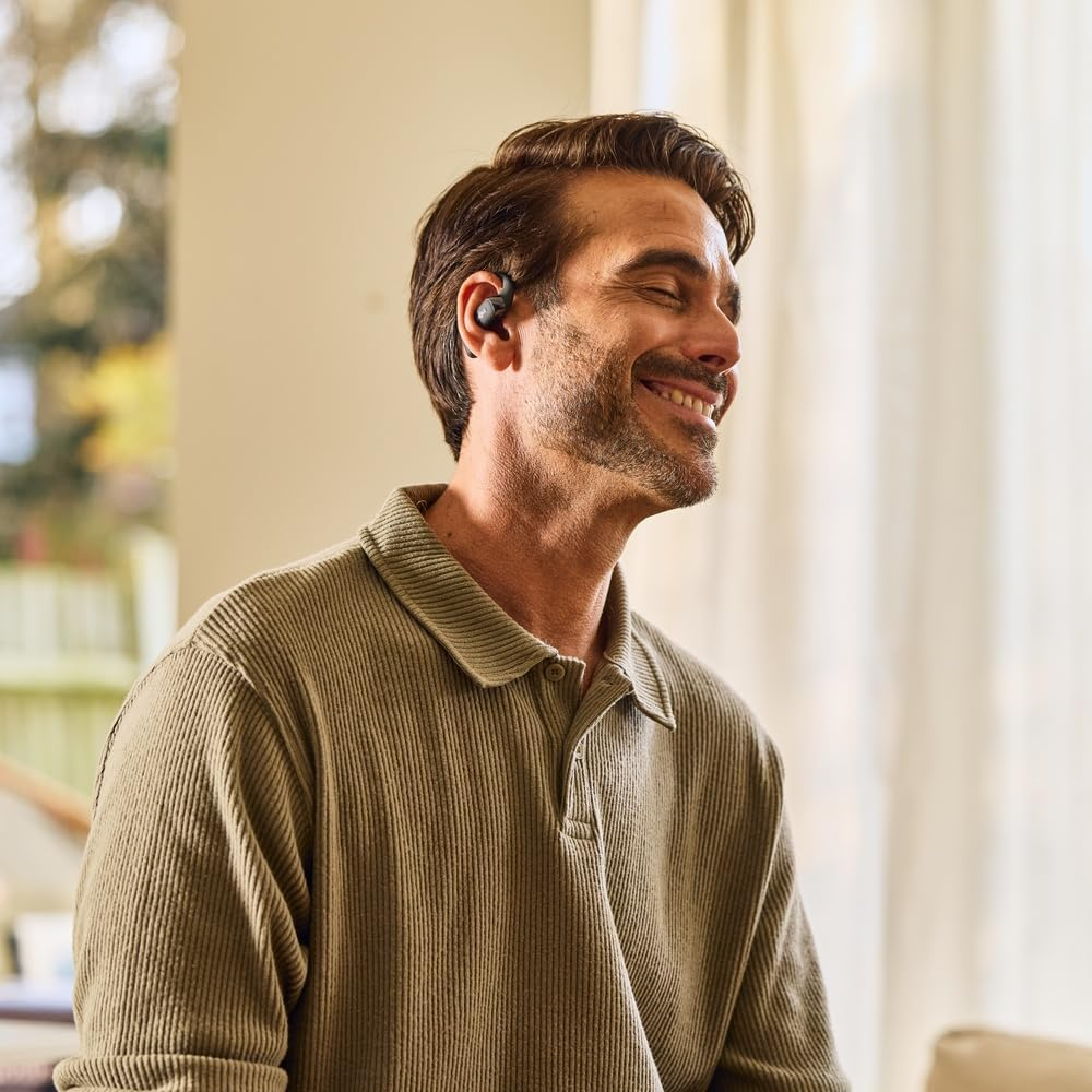 SHOKZ Openfit 2 plus True Wireless Headphones Black image number 4