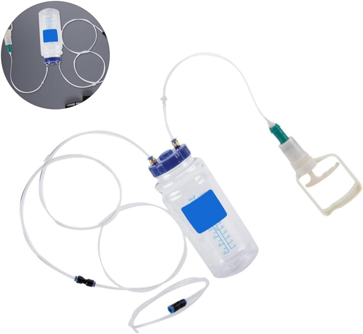 LALADEFIEE Automotive Oil Pump Tool Engine Oil Extraction Pump Fluid Extractor Suction Car Maintenance Tools image number 5