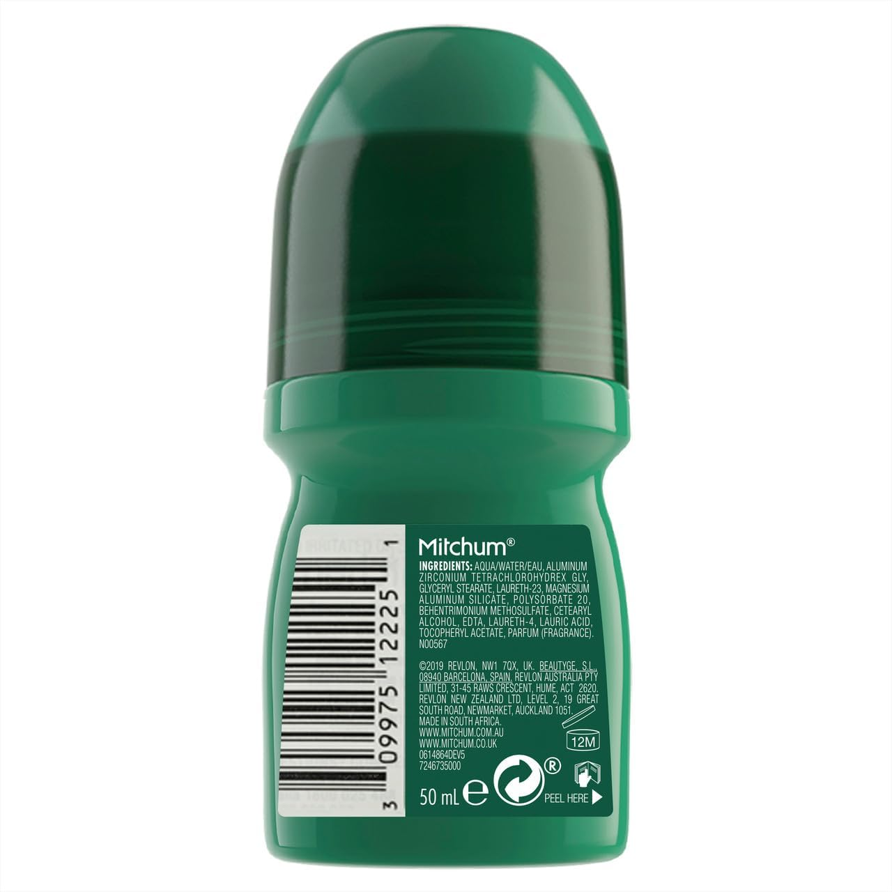 Mitchum Unscented Anti-Perspirant Roll-On Deodorant for Men 50 Ml image number 1