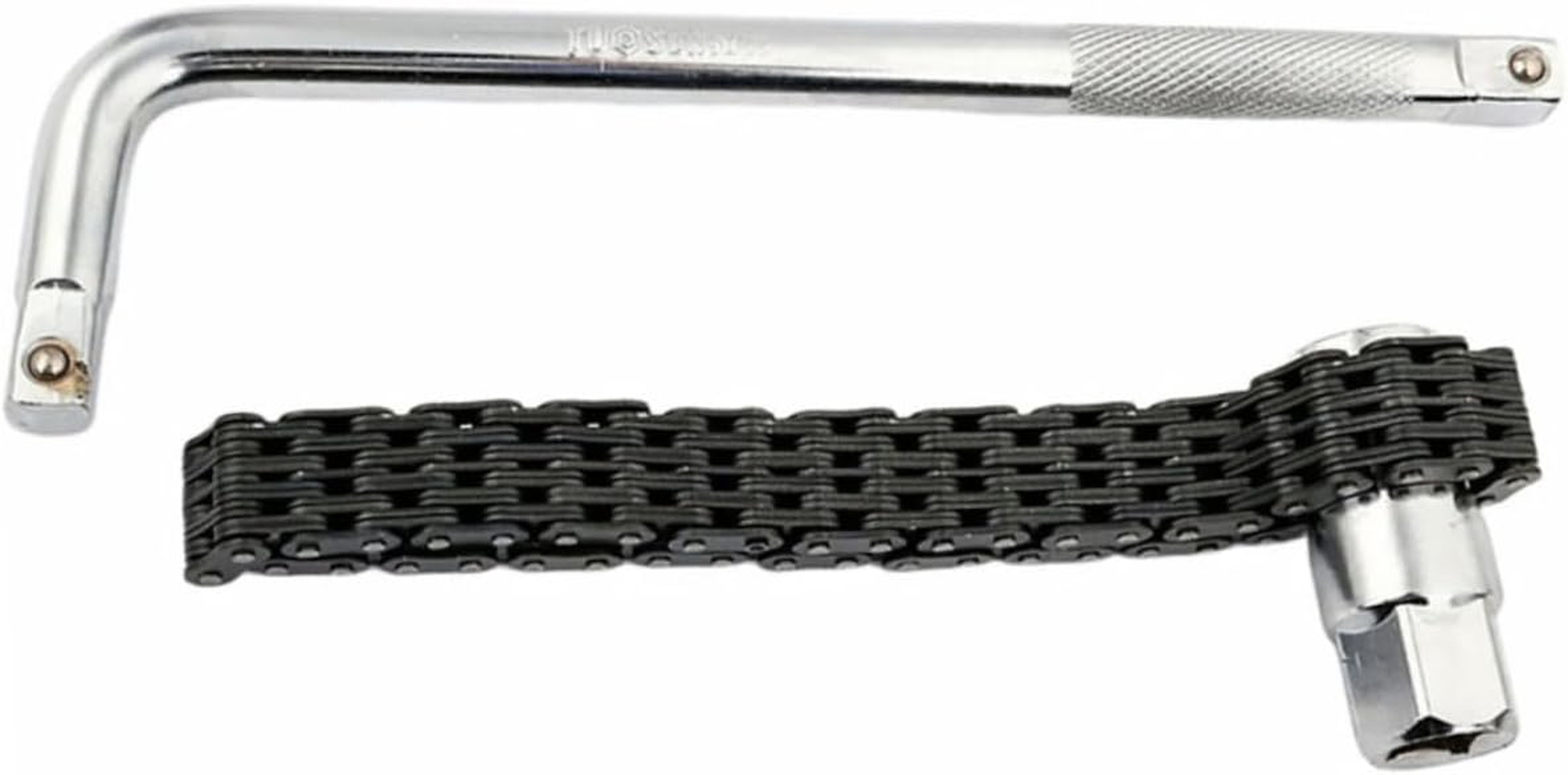 ELAYARD Removal Tool Chain Wrench Auto Repair Tool for Oil Strainer Double-Chain Drum Wrench for Suv Vehicles