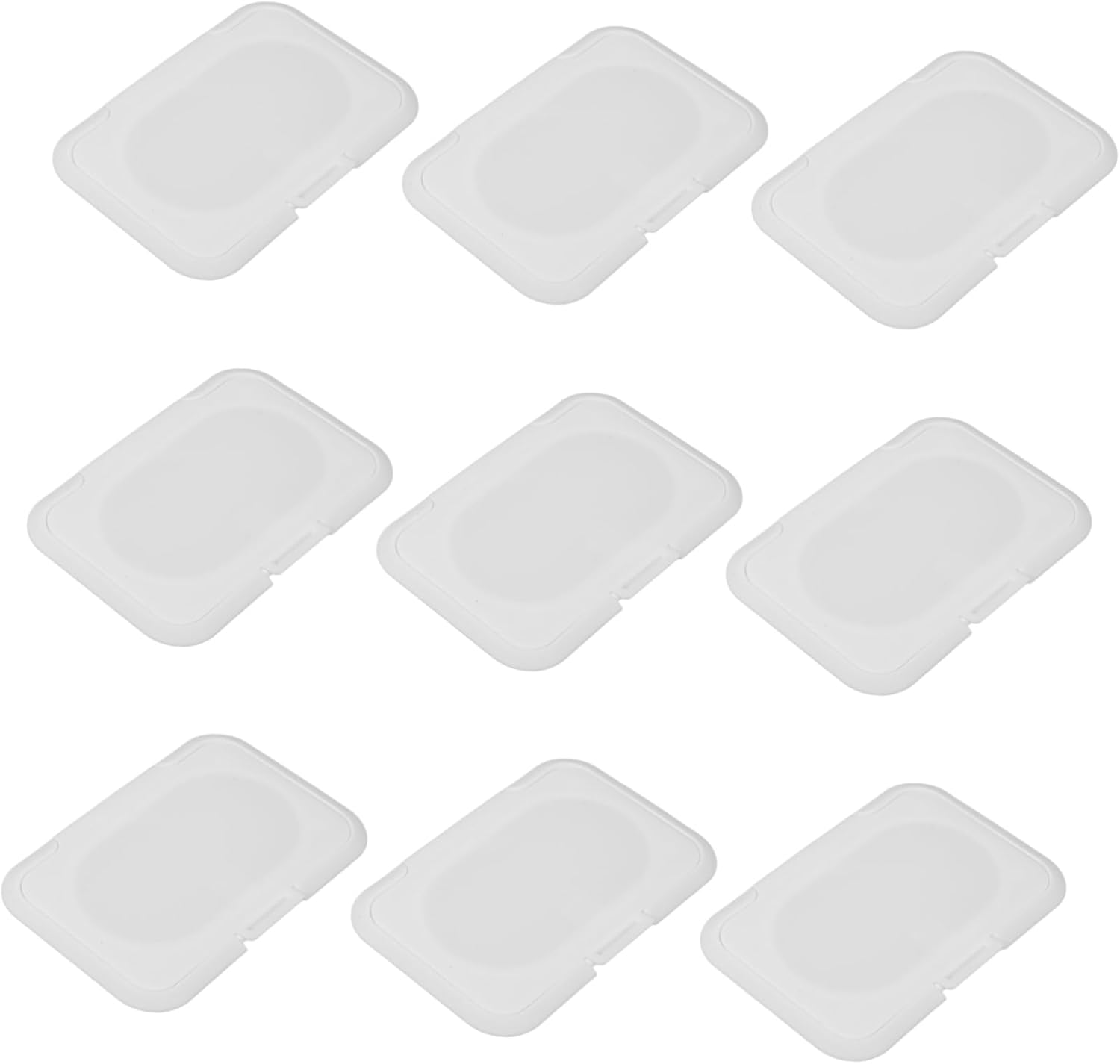 30Pcs Wipe Flip Lid Plastic Wipe Container Lid Sealed Dispenser Cover for Family image number 5