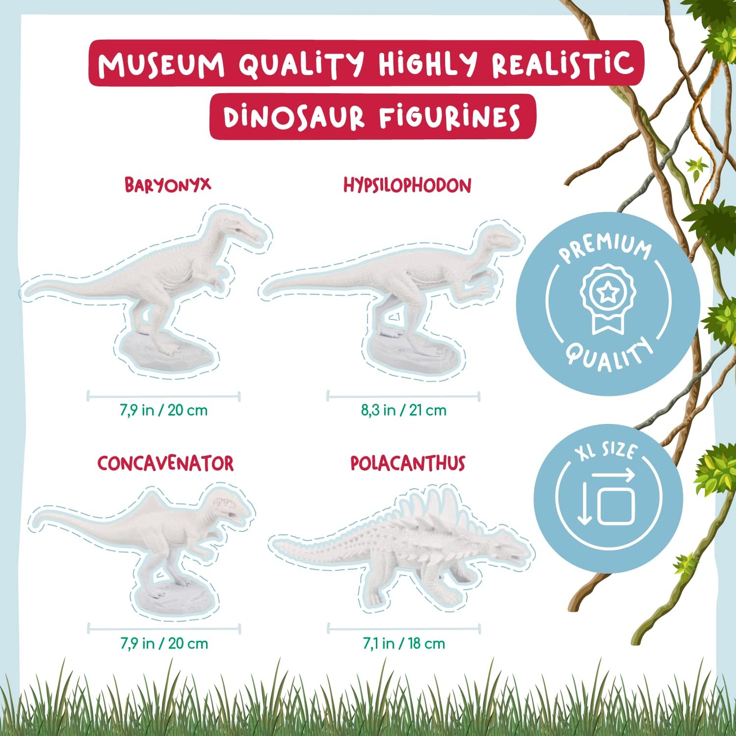 Nene Toys Dinosaur Painting Kit for Kids 3-7 Years [The Lords of Europe] &ndash; Toy for Paint with 4 Dinosaurs, 10 Paints, 2 Brushes, Educational Poster and Playmat &ndash; Art and Craft Game for Pre-Schooler image number 3