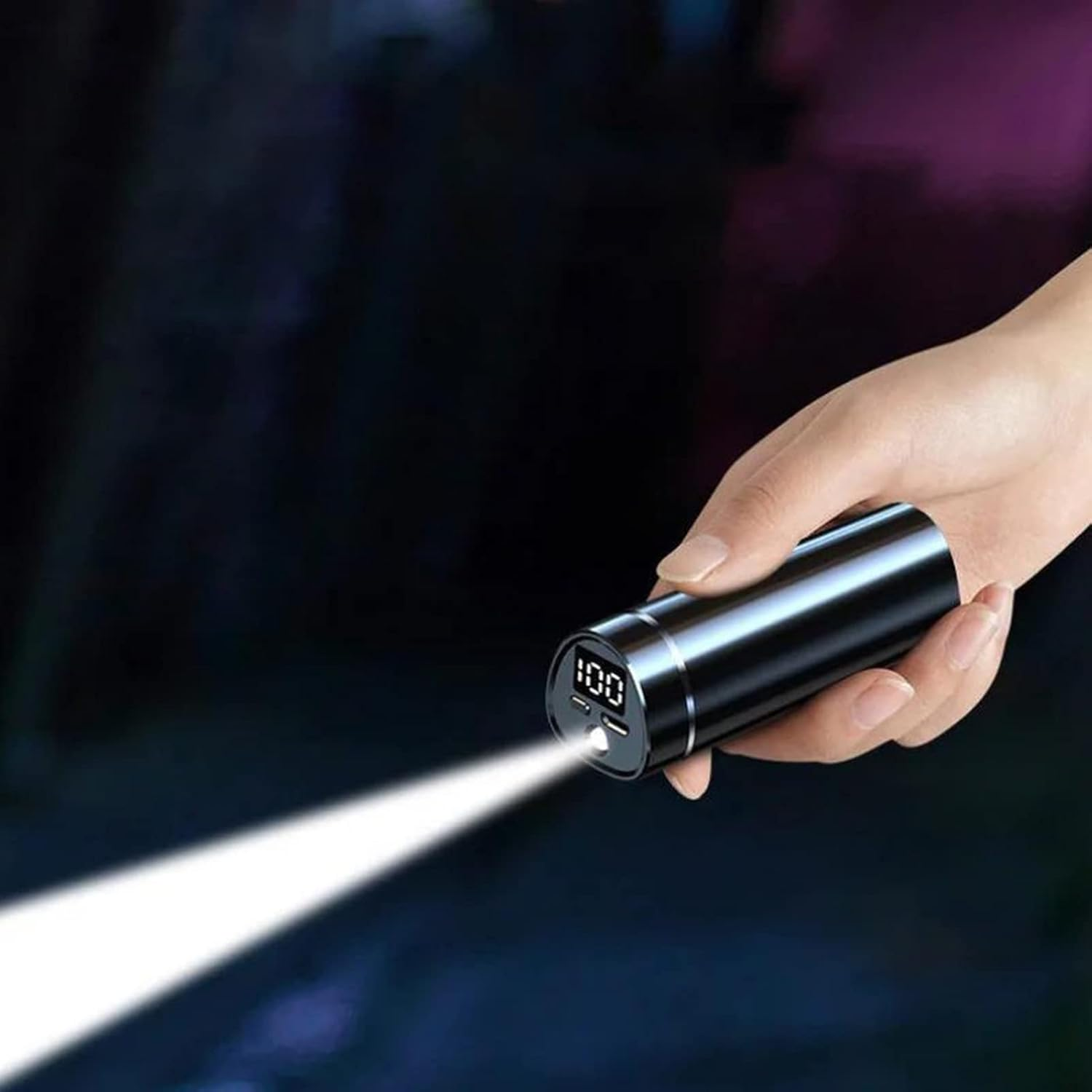 Annadue Wireless Earbuds, Bluetooth Headphones in Ear, Stereo Noise Cancellation, Waterproof Wireless Earbuds with Charging Box, LED Display, Touch Control, Torch image number 6