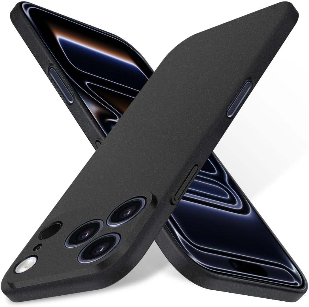 Bastmei for Iphone Air Case, Minimalist Phone Cases Extremely Light Ultra-Light Super Slim Thin Camera Protection Hard PC Cover for Iphone 17 Air 6.55" 2025 (Ash-Colored)