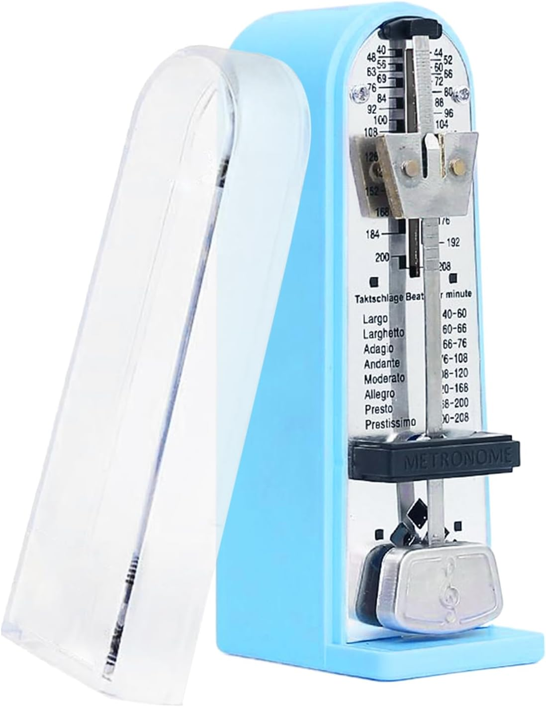 Mechanical Metronome, Accurate Professional Metronomes, Musical Instrument Practice Accessories for Violin Trumpet Flute Banjo Ukulele Guitar Drums