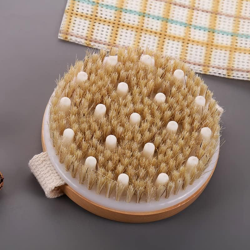 Massage Bath Brush Body Brush for Cleansing Exfoliation and Lymphatic Drainage Spa Tools 006 image number 2