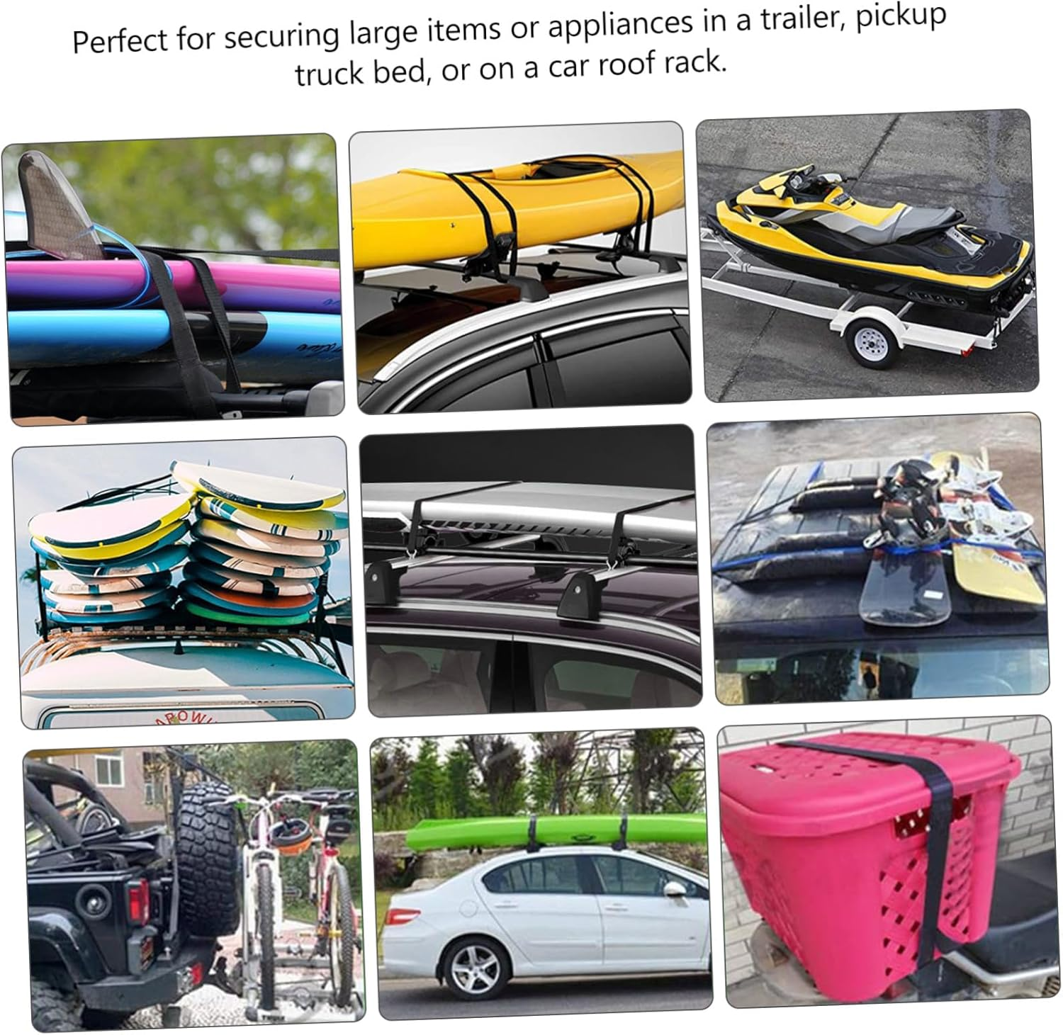 ABOOFAN Nylon Webbing Strap Buckles for Luggage Straps Adjustable Clip Extender for Travel image number 5