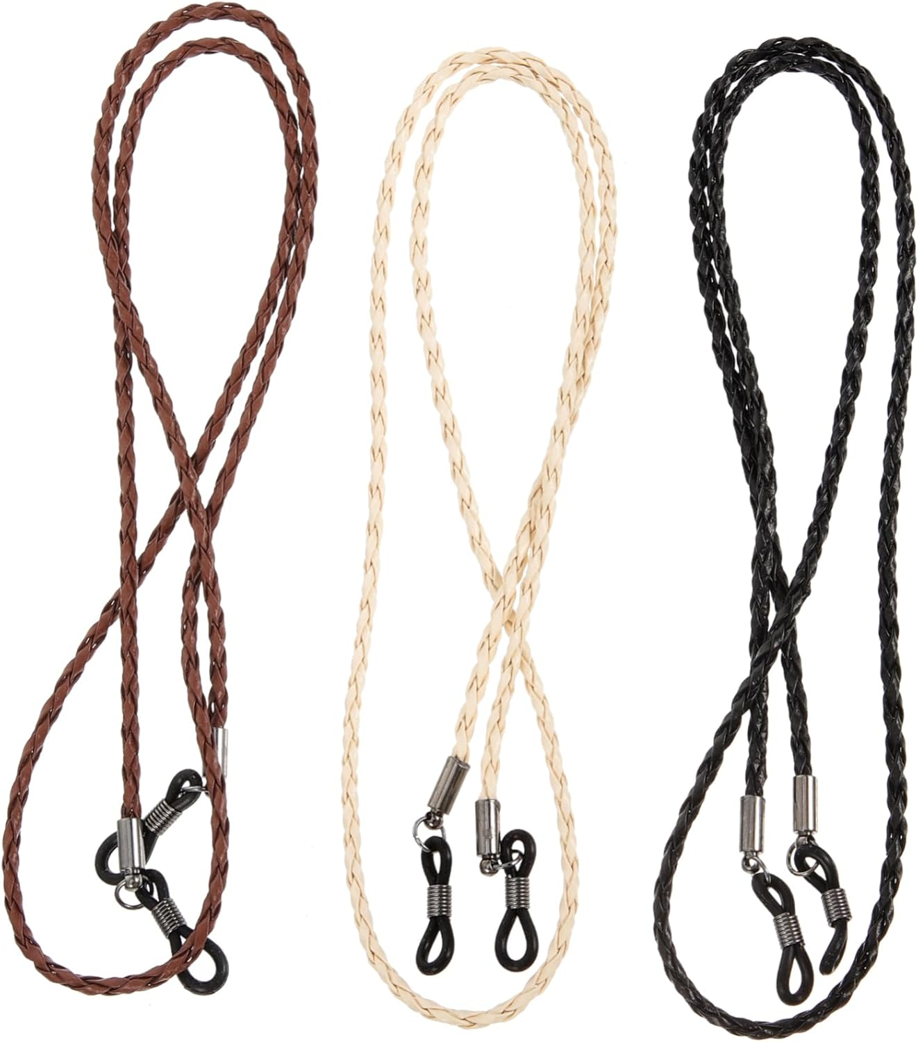 3Pcs Glasses Holder Straps Portable Eyeglasses Lanyards Convenient Eyeglasses Straps for Men and Women for Outdoor Sports Rope Usage image number 4